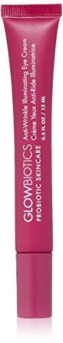 Glowbiotics Anti-Wrinkle Illuminating Eye Cream: Reduces Dark Circles, Puffy Eyes, Fine Lines & Wrinkles, With Probiotics & Antioxidants, 0.5 Fl Oz