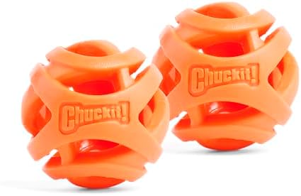 Chuckit! Air Fetch Dog Toy,(2 Inch Diameter), for Dogs 0-20 lbs, Ball - Small (Pack of 12)