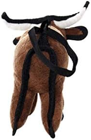 TUFFY® : 2 Pack Jr Bull Dog Toy: Ultra Durable Plush Toy with Multiple Layers & Reinforced Seams, Washable and Floats, Original Construction