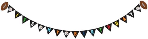 NFL Pittsburgh Steelers Dog Birthday Party Set 10pcs with 1 Football Bandana Large/X-Large, 1 Crown Hat, 1 Banner, 1 Birthday Cake Toy & 6 B-Day Balloons, Dog Birthday Set, Costume, Fun Doggie Pawty