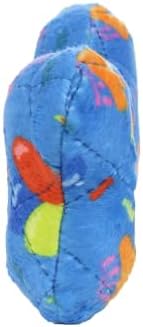 MIGHTY Tuffy 2 Pack Bone Dog Toy: Ultra Durable Plush Toy with Multiple Layers & Reinforced Seams, Washable and Floats, Vinyl Bone & Fleece