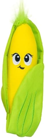 Outward Hound by Nina Ottosson Hide N' Find Interactive Plush Dog Puzzle, Durable Dog Toy, Plush Enrichment Toys, Corn, Multicolored