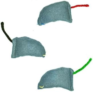 Dr. A.C. Daniels 3 Count Catnip Mouse Pet Toy