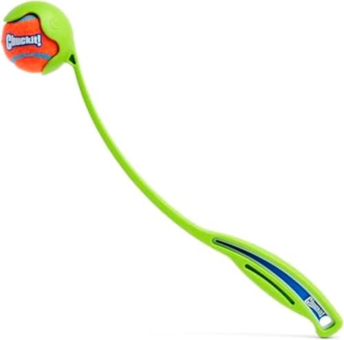 Chuckit! Sport 14S Ball Launcher for Small Dogs, 14-Inch Manual Thrower with 2-Inch Ball, Fits Dogs up to 20 lbs, (Pack of 12)