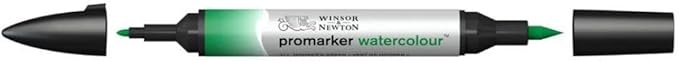 Winsor & Newton ProMarker Watercolor Marker, Hooker's green