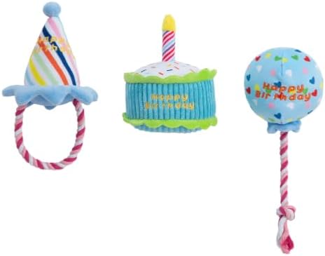 Hollypet Squeaky Hide and Seek Dog Toys for Small and Medium Dogs, Birthday