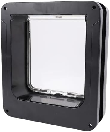 Smart Cat Door Flap Pet Door Kitty with Collar Activated Automatic Sensing for Dogs Cats Indoor Outdoor