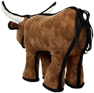 TUFFY® : Bull Dog Toy: Ultra Durable Plush Toy with Multiple Layers & Reinforced Seams, Washable and Floats, Original Construction