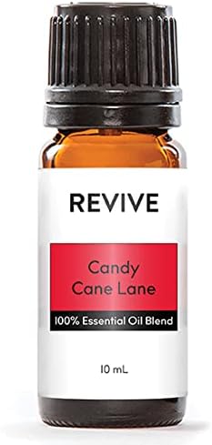 Candy Cane Lane Essential Oil Blend 10mL by Revive Essential Oils - 100% Pure Therapeutic Grade, for Diffuser, Humidifier, Massage, Aromatherapy, Skin & Hair Care