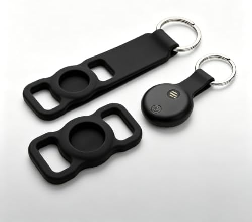 GPS Tracker for Dogs & Cats, Smart Pet Tracker, iOS Compatible Pet Locator, Lightweight Collar Tracking Tag with Protective Holder, No Monthly Fee