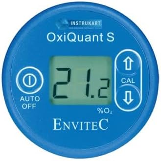 Digital OxiQuant S Portable Oxygen Analyser (0 to 100% Vol) | Oxygen Concentration Monitor | High Accuracy Oxygen Analyzer | Oxygen Purity Tester | O2 Quality Tester | Model: OxiQuant Sgas Monitoring