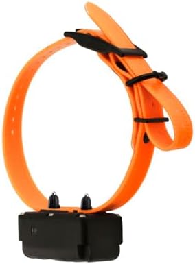 DT Systems H2O 1810, 1820, 1830 Plus Series Add-On/Replacement Collar Receiver, Waterproof Rechargeable Remote Hunting Dog Training Additional E-Collar, 1800-Yard Range, 16 Stimulation Levels, Orange