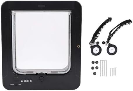 Yunseity Smart Cat Door, Automatic Sensing with Collar Activated