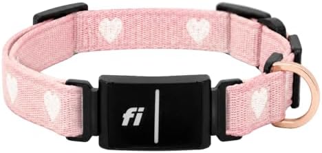 DOGISTRY - Fi Sweetheart Collar - GPS Dog Collar Band - Large