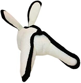 TUFFY® : 2 Pack Rabbit Dog Toy: Ultra Durable Plush Toy with Multiple Layers & Reinforced Seams, Washable and Floats, Original Construction