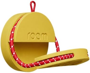 ROAM SMART TRACKER Bluetooth Item Locator: iOS & Android Compatible | Waterproof Tracker for Keys, Luggage, Kid & Pet Gear, Built-in Elastic Strap, No Extra App or Fees, Fast Setup, 1-Pack