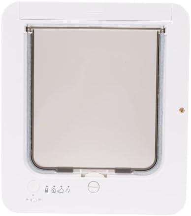 Aramox Smart Cat Door, Electronic Pet Door with Advanced Sensing Technology, TwoWay Entry for Indoor Outdoor Use
