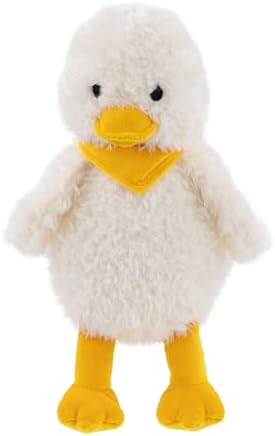 Fuzzl Super Soft Plush Dog Toy – Cheeky Duck – Large Plush with Giggle Squeaker – Durable Chew Comfort & Fetch Toy for Small Medium & Large Dogs