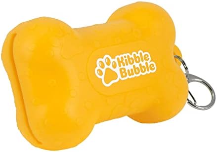 Dog Treat Pouch, Yellow Bone (30747-O) 4.3" x 2.6"