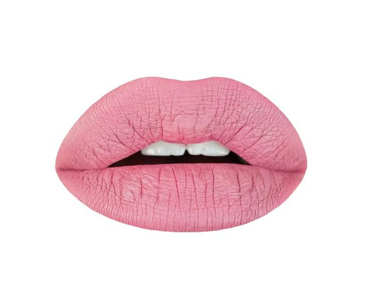 Aromi Pink Nude Matte Liquid Lipstick, Blush Beige Lip Color, Long-lasting Lipstick, Vegan, Cruelty-free, All Day Wear, Handmade (Toasted Almond)