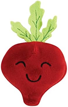 Luvable Friends Unisex Baby Squeaky Plush Dog Toy With Rope