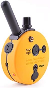 Educator ET-400 E Collar for Dog Training with Remote - 3/4 Mile Range, Waterproof, 100 Blunt Stimulation Levels, Tone or Vibration Mode, Night Tracking Light for Small, Medium & Large Dogs