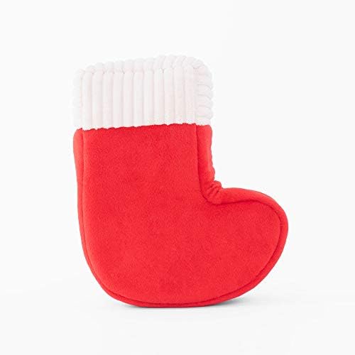 ZippyPaws Burrow Hide & Seek Plush Puzzle - Naughty/Nice Stocking