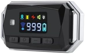 Humane GPS Dog Fence Collar, No Base Station Wireless Pet Containment System, IP67 Waterproof Training Collar with Beep, Vibration & Static Shock, Adjustable Virtual Boundary for Medium & Large Dogs