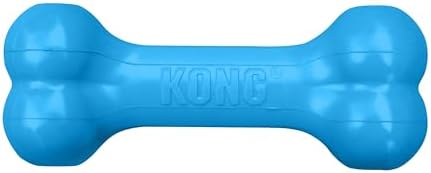 KONG Puppy Goodie Bone, Natural Rubber Chew, for Medium Puppies, Blue