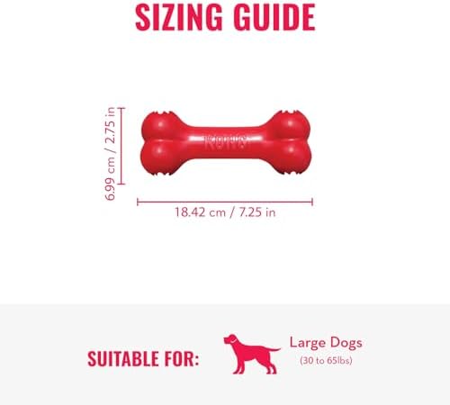 KONG Goodie Bone and Flyer Dog Toy Set, for Medium Dogs