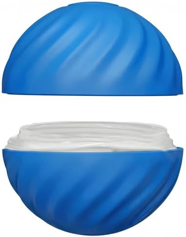 Winb Interactive LED Dog Ball Shell（2 inch）- Only Shell- Small Dogs Ball Play and Wicked Fun, Blue