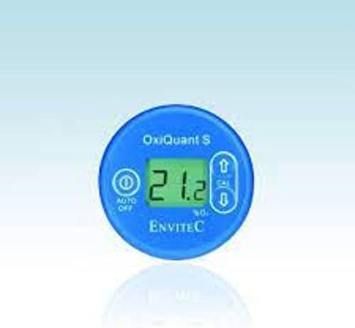 Digital OxiQuant S Portable Oxygen Analyser (0 to 100% Vol) | Oxygen Concentration Monitor | High Accuracy Oxygen Analyzer | Oxygen Purity Tester | O2 Quality Tester | Model: OxiQuant Sgas Monitoring