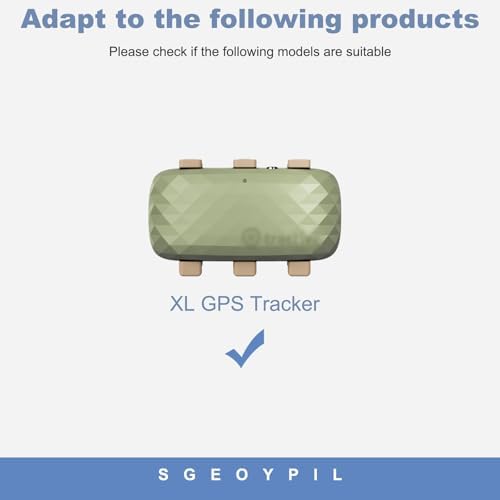 Rubber Attachment Clips Compatible with Tracti-ve GPS Dog XL Tracker