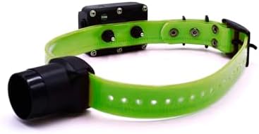DT SYSTEMS RAPT1450 Upland Beeper Additional Collar Receiver for RAPT1450 Dog Training System, Rechargeable Programmable 12-23" Adjustable Add-On E-Collar - Green