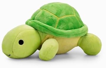 Flourish Pets 3 in 1 Multi-Layer Chew Toy for Active Dogs | Non-Toxic BPA Free Double Stitched Soft Fabric Exterior Dog Toys | Long-Lasting Dog Plush Toys – Small Turtle 7.5"