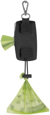 Dog Poop Bag Holder for Leash, Black