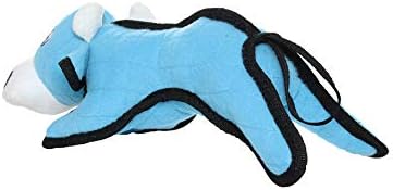 TUFFY® : Cow Dog Toy: Ultra Durable Plush Toy with Multiple Layers & Reinforced Seams, Washable and Floats, Original Construction