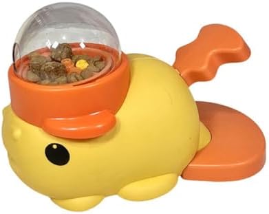Interaction Dog Treat Dispenser Fish Design Slow Food Feeders for Pet Cats Mental and Weight Management Interaction Pet Feeders