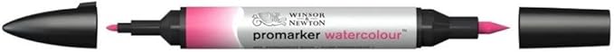 Winsor & Newton ProMarker Watercolor Marker, Permanent Rose