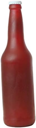 SILLY SQUEAKERS Tuffy 2 Pack Beer Bottle Dog Toy: Squeaky Dog Toy, Washable and Floats, Vinyl