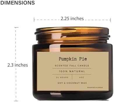 Candles for Home Scented 4 Pack 16 Oz Candles Gifts for Women Soy Wax Candle Scented Candles Long Lasting Aromatherapy Amber Candle Set for Women Birthday Christmas Halloween Candles