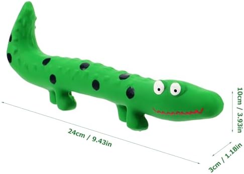 Angoily Pet Latex Toys Lizard Dog Toys Squeaky Small Dog Interactive Pet Molar Fetch Lizards Squeaky for Small s Animal Plush