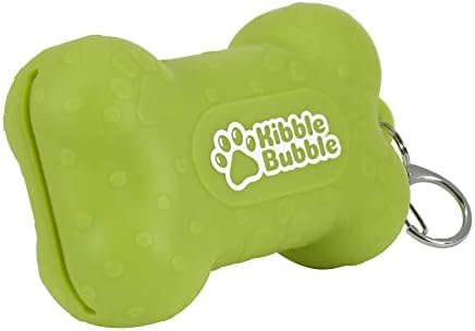 Dog Treat Pouch, Bone, Green