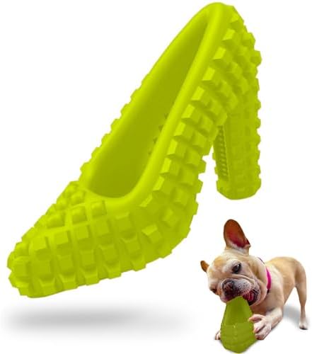 Dog Chew Toys for Aggressive Chewers - Treat Dispensing Chew Shoe Interactive Small Medium Dog Puzzle Toys