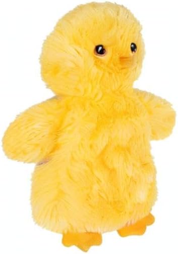 Best Pet Supplies Interactive Squeaky Dog Toy - Baby Chicken, Yellow | Stuffing Free Body, Soft, Squeaks & Crinkles, No Mess, Perfect for Moderate Chewers, Toss and Fetch Play