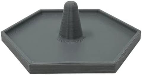 Freezer Holder & Packing Stand Compatible with Kong Dog Toys & Other Enrichment Toys | Enrichment Prep Stopper Stand Accessory for Dogs | Made in USA (Gray XL, XXL)