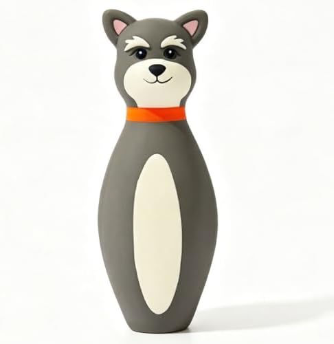 Mikivery Dog Chew Toys Tough Squeaky Latex Toy, for Aggressive Chewers