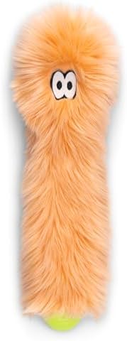 WEST PAW Rowdies Sven Durable Plush Dog Toy with HardyTex Reinforced Seams Squeaker - Soft Plush Exterior Hand Sewn by Skilled Artisans and Made in USA for Dogs - Melon
