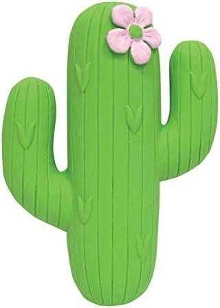 FOUFIT 87287 Fiesta Chew Toy for Dogs, Cactus, 6"