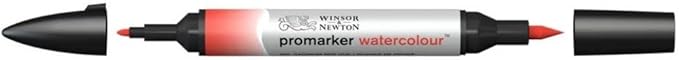 Winsor & Newton ProMarker Watercolor Marker, Cadmium Red Hue